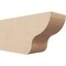 Ekena Millwork 4in. W x 6in. H x 12in. L Greensboro Woodgrain TimberThane Rafter Tail, Primed Tan RFTUR04X06X12GRNRCPR - alternate 1